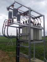 Denkisys Kft - Végleges állapot - 6 kV-os fázisjavító berendezés üzembe helyezése